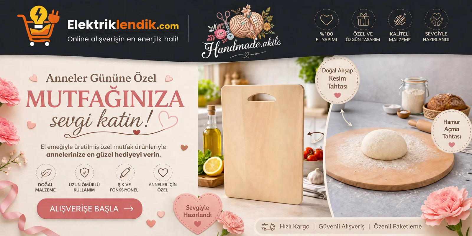 Anneler Günü Özel Mutfak Ürünleri